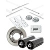 Rollwin Roller shutter accessories set for renovation Maxi SW60 4x
