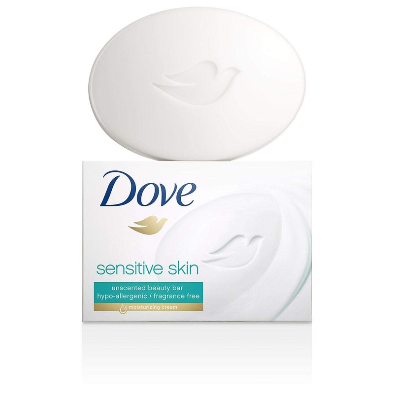 Dove Sensitive bar Soap (16 /4 Oz Net Wt 64