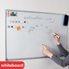DUJEQM Magnetic Board - 6Pcs Frameless Stainless Steel Magnet Bulletin