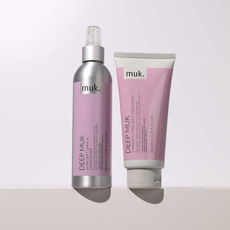 Muk Deep Muk Ultra Soft Leave-in Conditioner and 1 Minute