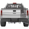 Vertical Distressed American Flag Tailgate Decal-one Size fits Most (Satin