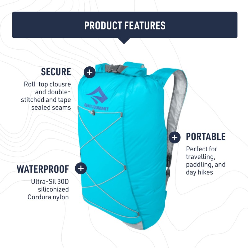 Sea To Summit Ultra-Sil Dry Day Pack - Spicy Orange