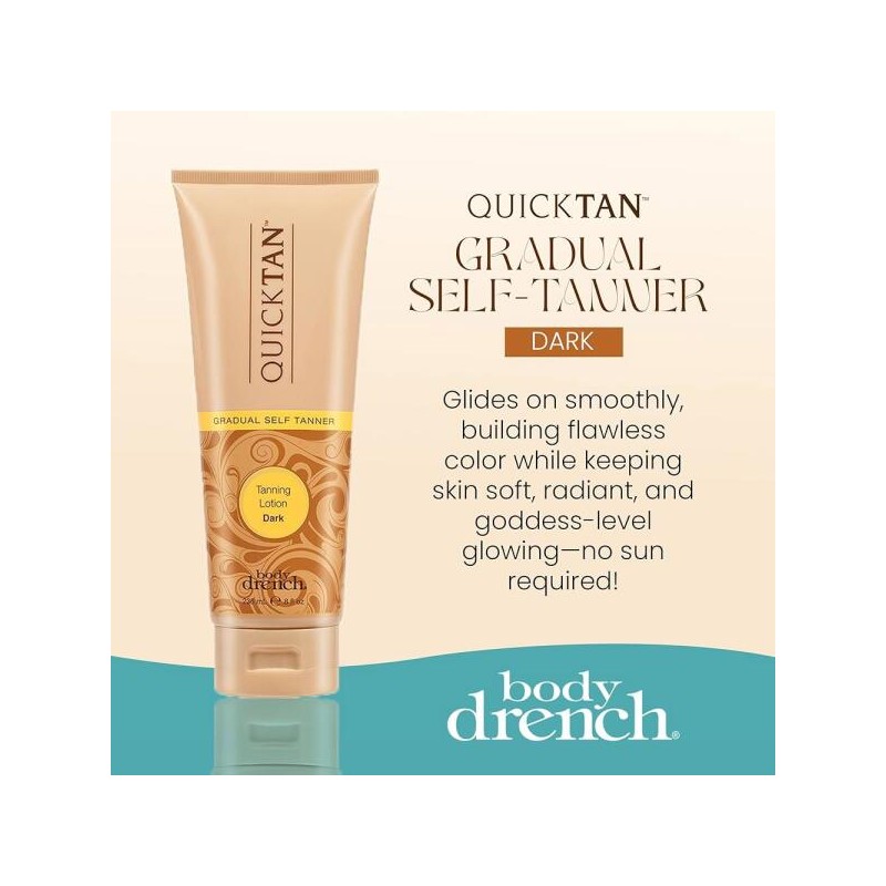 Body Drench 바디 드렌치 퀵 태닝 셀프 로션 여성 선리스