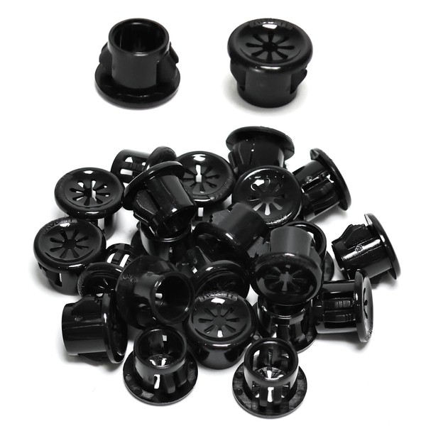 BOPOREAE 50 Pcs Cable Grommet, Snap Bushing 7/16" (11 mm)