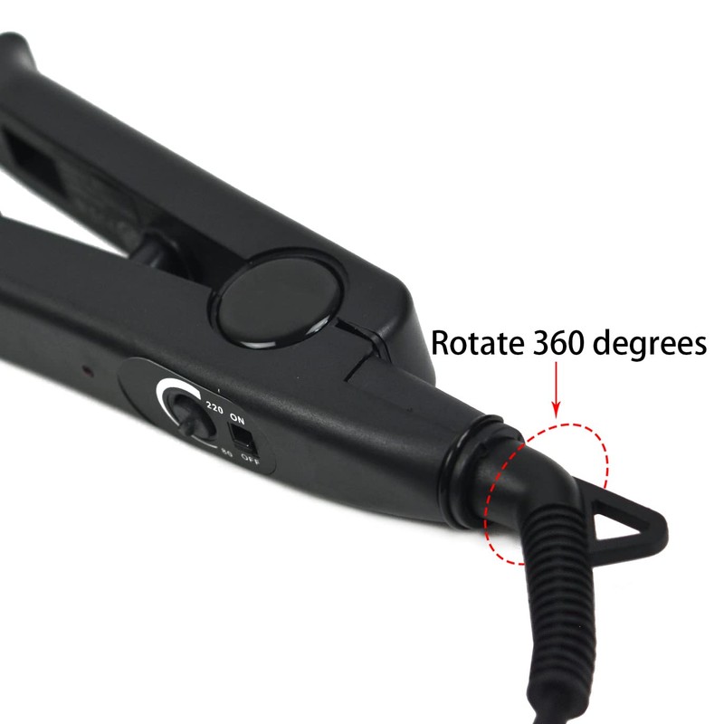 Hair Extensions Tool Kits with Fusion Heat Iron Connector Wand