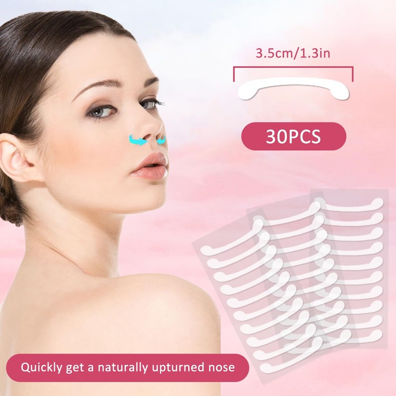EKIND Pack of 30 Nose Orthopedic Strips with Invisible Breathable