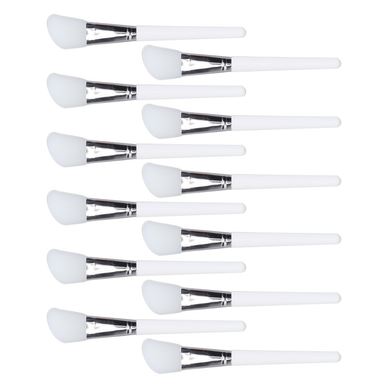 12pcs Face Mask Brush Silicone Facial Mud Mask Applicator DIY