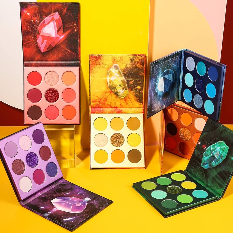 docolor Eyeshadow Palette 54Colors Gemstone Eye Shadow Palette Highly Pigmented