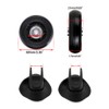 OwnMy 60mm x 18mm Luggage Suitcase Replacement Wheels, Rubber Swivel
