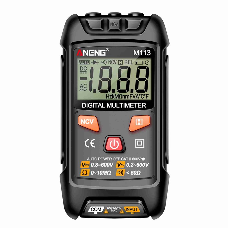 Mini Multimeter 1999 Count Intelligent Identification Digital Multimeter Portable Multifunction