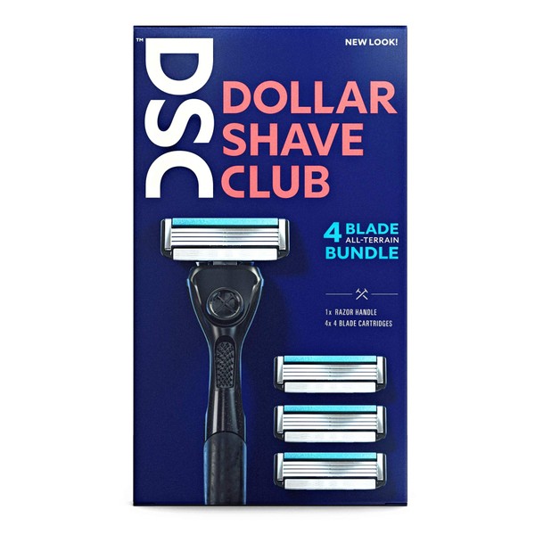 Dollar Shave Club DSC 4 Blade All Terrain Bundle