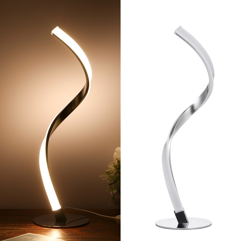 Neoglint 10W Spiral LED Table Light Dimmable 3 Lighting Colors