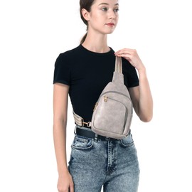 MHCNLL Sling Bag for Women Anti Theft RFID Crossbody Purse Fashion Chest Bag for Travel Backpack, Fanny Pack