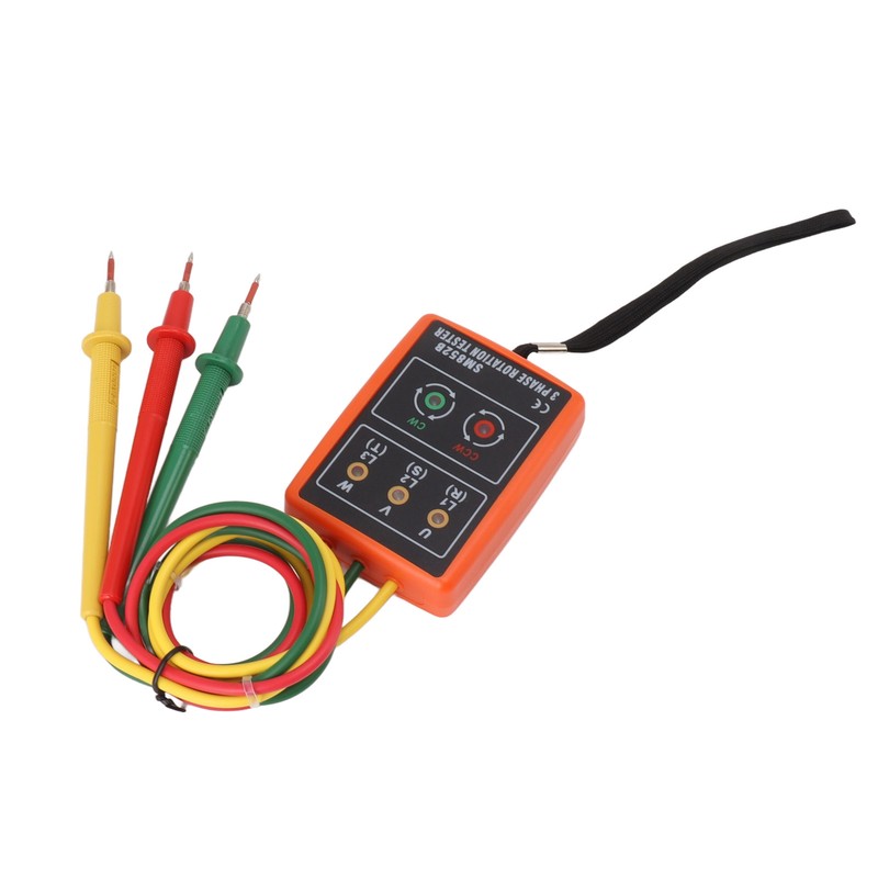 60V‑600V Three Phase Sequence Meter High Efficiency AC Phase Rotation