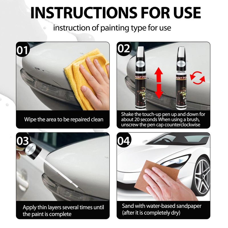 Quick Drying and Precise Repair - Car Paint Repair Pen