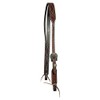 Professional's Choice Tapered Chocolate Roughout Gunslinger Slit-Ear Headstall | Made
