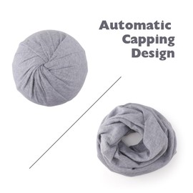 DRESHOW Pack of 2 Slouchy Beanie Hat Women's Lightweight Beanie Chemo Headwear Running Hat Sports Hat for Women, 2 pieces: black, grey, Unit size