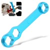 DIY Casting Fishing Reel Wrench Blue Aluminium Alloy Spanner Repairing