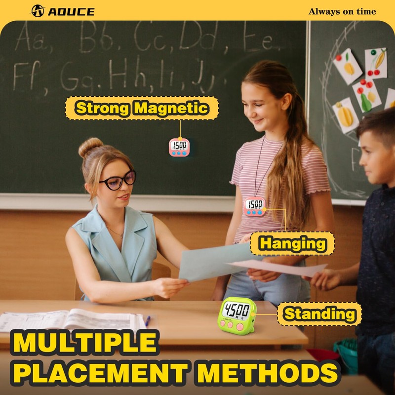 Classroom Timers for Teachers Kids Large Magnetic Digital Timer Teacher