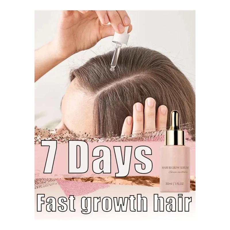 Tratamiento De Sérum Hair Fast Contra El Crecimiento Adelgaz