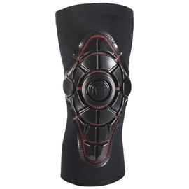 G-Form PRO-X Knee Knee Pad, Black/Red, L 1361001018