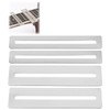 4pcs Guitar Fingerboard Guards Guitar Luthier Maintenance Kit Stainless Steel