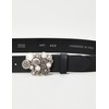 MGM Women's Coin Belt (Coin) - Black (Black 01), size: