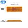Reflector 150X50mm Self Adhesive Rectangle Safety Waterproof Stick on for