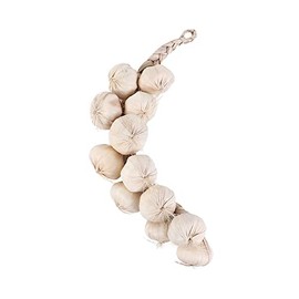 Leadigol Artificial Garlic String - Fake Vegetables Photography Props, Simulation Onion Hanging Rope for Home Decor