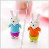 Operitacx 36 x Easter Bunny Erasers Easter Mini Erasers Rabbit