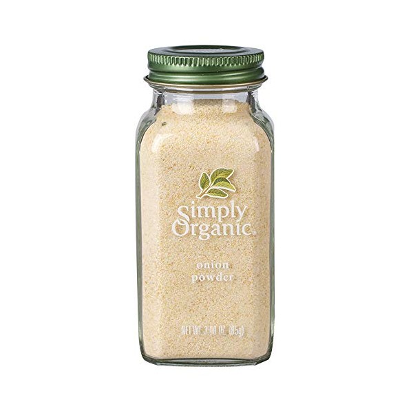 Simply Organic White Onion Powder, Certified Organic | 3 oz | Allium cepa