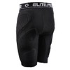 Elite Sport Goalkeeper Men s Compression Shorts Black (US, Alpha,