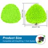 Yuunaie Spin Mop Heads Replacements for Ocedar Easywring 1 Tank