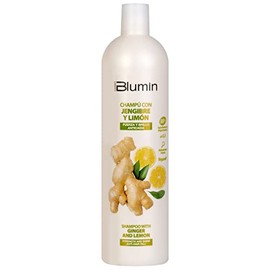 Blumin Ginger and Lemon Shampoo for All Hair Types – Adds Strength and Shine, 1000 ml