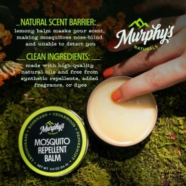 Bálsamo Repelente De Mosquitos Natural 2 Oz