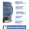 KARHDIR Pressure Washer Hose 50FT 3/8" for Cold and Hot