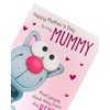 UK Greetings Mother's Day Card With Envelope - Cat Cartoon