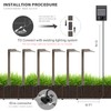 Malibu Outdoor Low Voltage Landscape Lighting 0.6W LED 3100K Warm