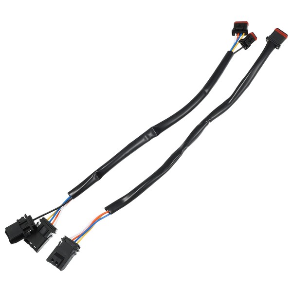 X AUTOHAUX 1 Pair 10 Inch Handlebar CAN Bus Circuit