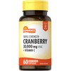 Sundance Cranberry Supplement | 30000mg | 60 Capsules | Plus