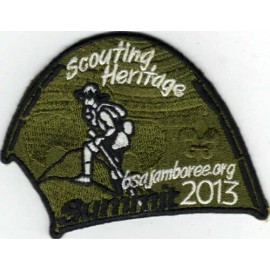 Boy Scout 2013 National Jamboree Tent Patch Scouting Heritage