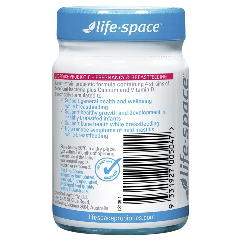 Life-Space Pregnancy & Breastfeeding Probiotic, 50 Count