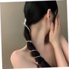 Beavorty 2pcs Tiara hair snakes punk hair tassels clip hair