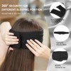 LC-dolida Sleep Mask with Bluetooth Headphones, Soft Ice Silk Sleep