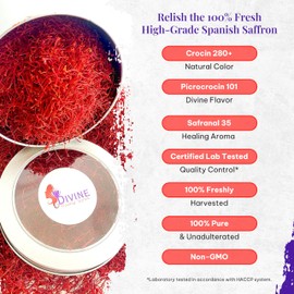 1 oz Saffron super Negain (Premium) Afghanistan All-Red Saffron Spice (Paella, Risotto, tea, Rice, coffee and Golden Milk Super Negin (Spanish All Red Premium (Persian), 28.4 gm (1 0z))