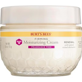 Burt's Bees Face Cream, Retinol Alternative, Firming & Moisturizing Facial Care, Fragrance Free, All Natural, 1.8 Ounce