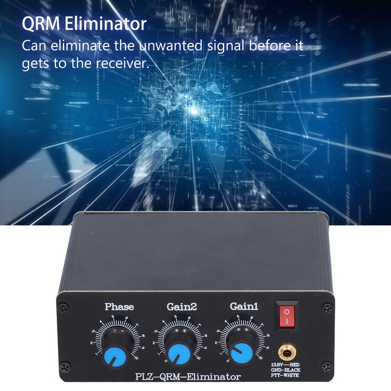 QRM Eliminator Signal Canceller XPhase Adjustable PTT Control 130 MHz