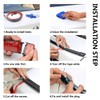 TOTMOX LED Car Tail Brake Light Strip, Rear Roof Trunk