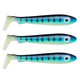 Svartzonker Sweden McRubber BigBass Rubber Fish 12.5 cm Glow