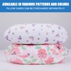 Plushii Nursing Pillow for Breastfeeding, Breathable Breast Feeding Pillow and
